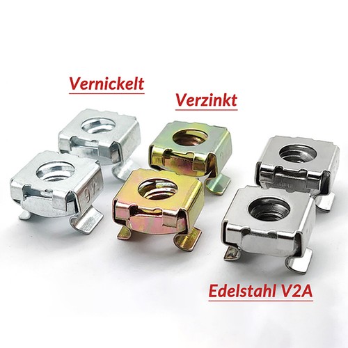 Käfigmuttern edelstahl v2a - käfigmuttern,