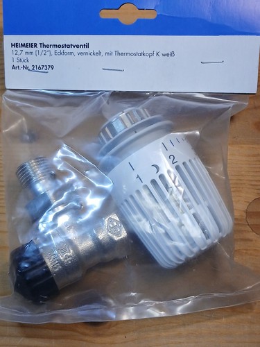 Heimeier thermostatventil mit - thermostatventil,