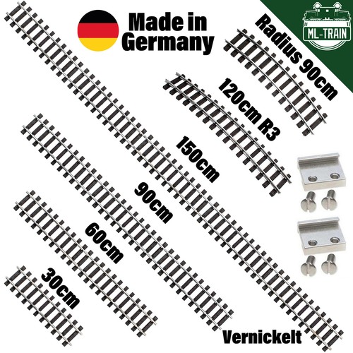 Gleise vernickelt gerade 60 - gleise,