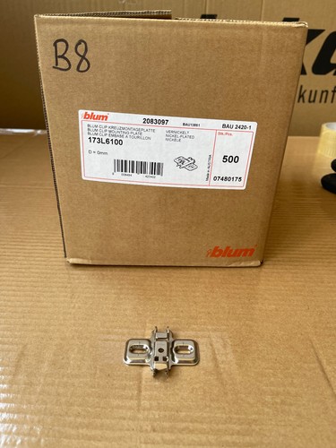 500 stück blum clip - stück,